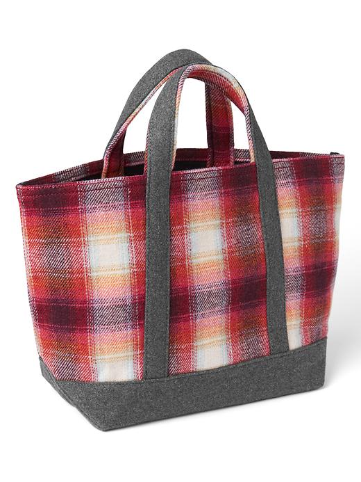 Image number 1 showing, Gap + Pendleton small utility tote