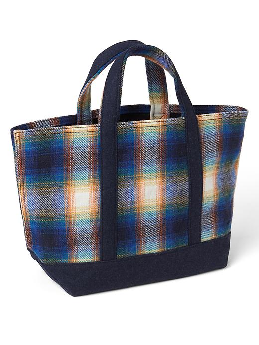 Image number 4 showing, Gap + Pendleton small utility tote