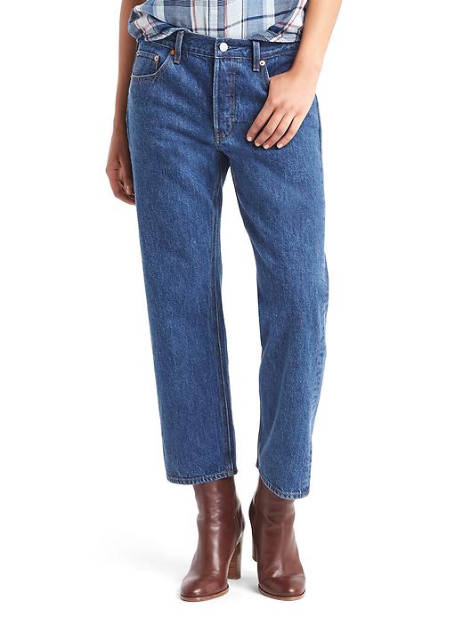 Image number 1 showing, ORIGINAL 1969 vintage straight jeans