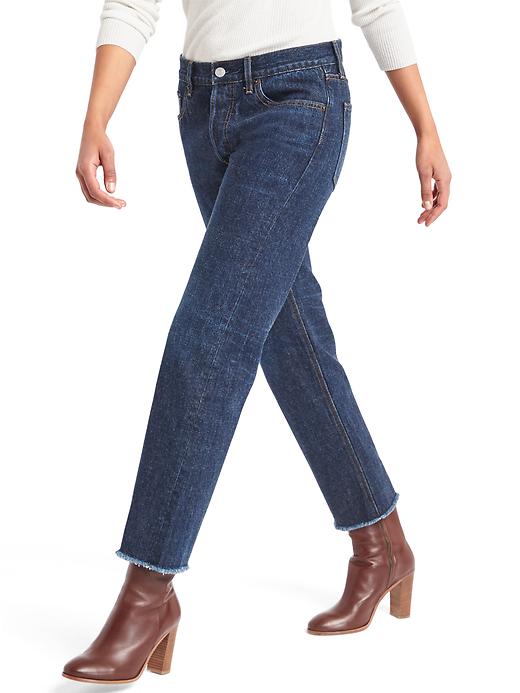 Image number 5 showing, ORIGINAL 1969 vintage straight jeans