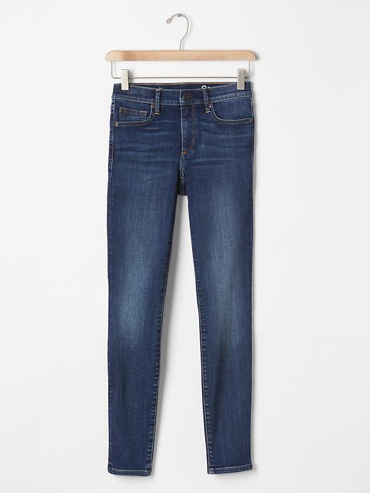 Image number 6 showing, Mid rise true skinny jeans