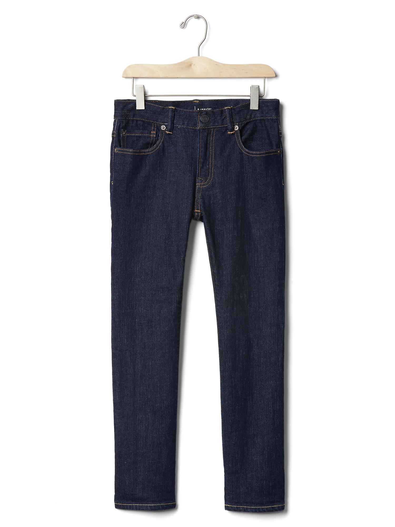 1969 flannel-lined straight jeans | Gap