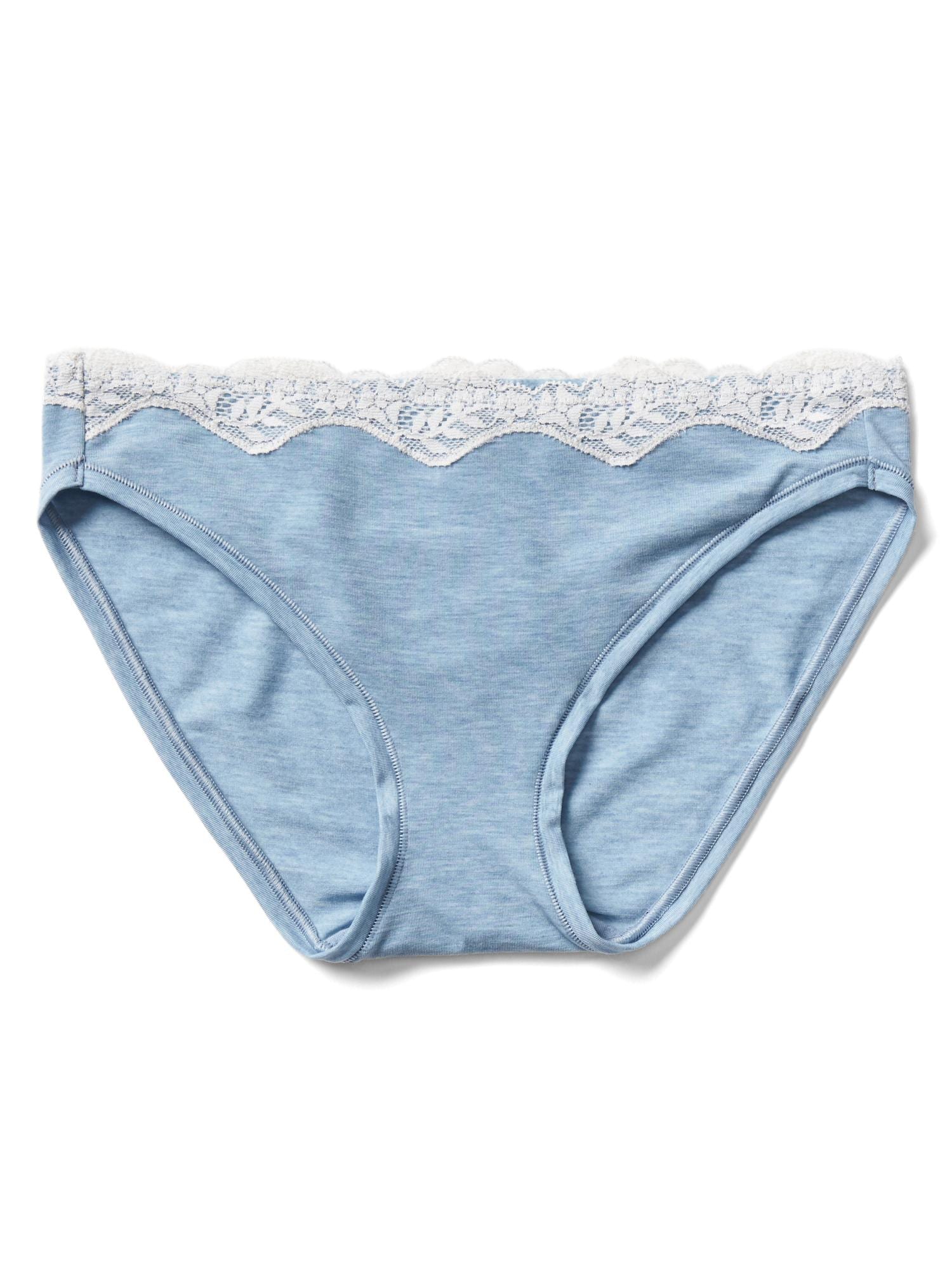 Breathe Lace-trim Bikini | Gap