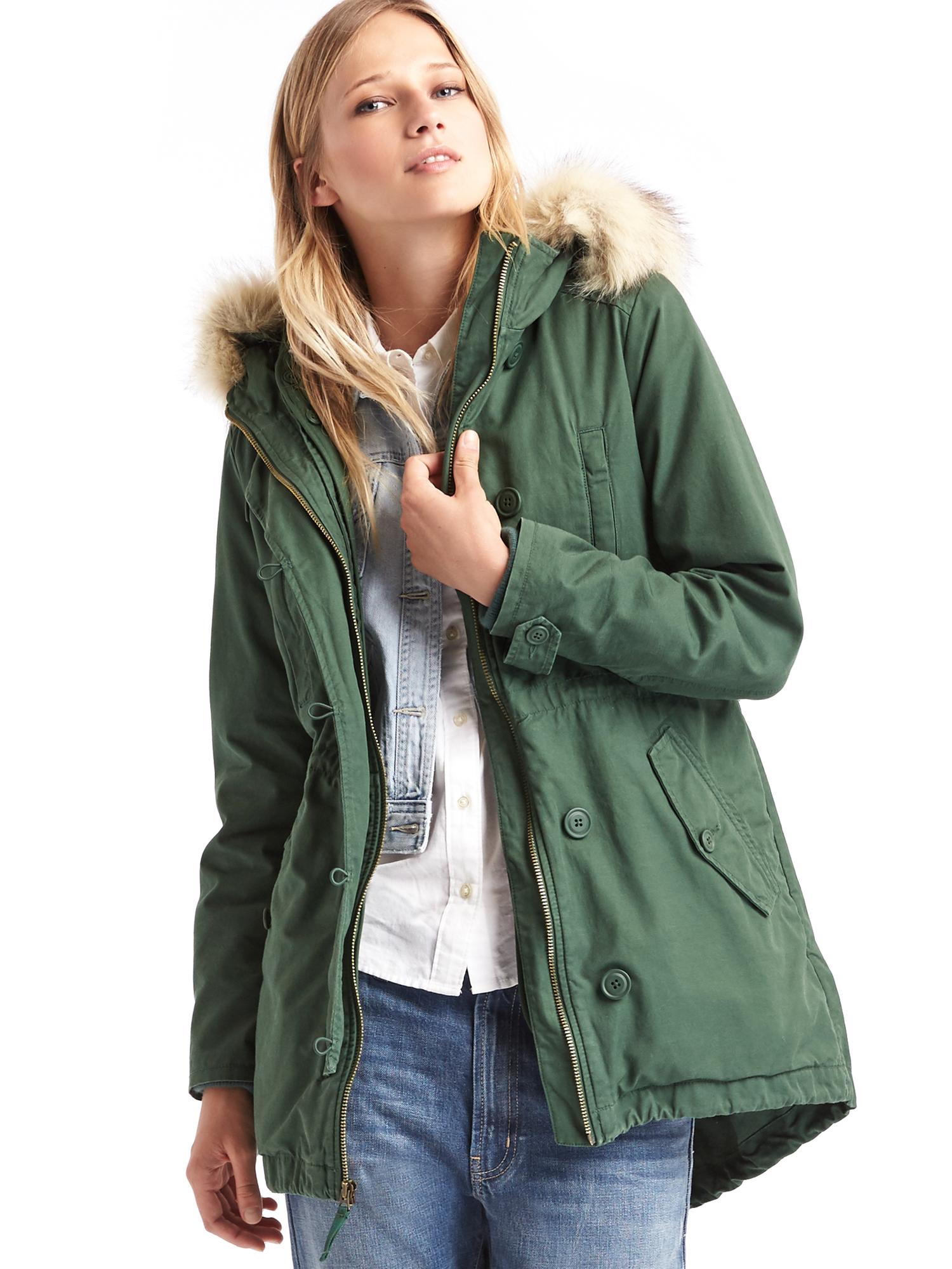 2 in 1 parka outlet gap