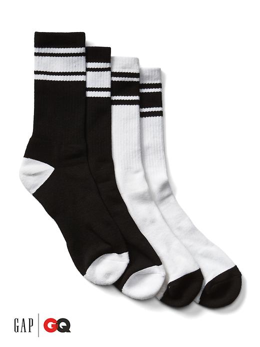 View large product image 1 of 2. Gap x GQ Saturdays New York City socks (2-pack)
