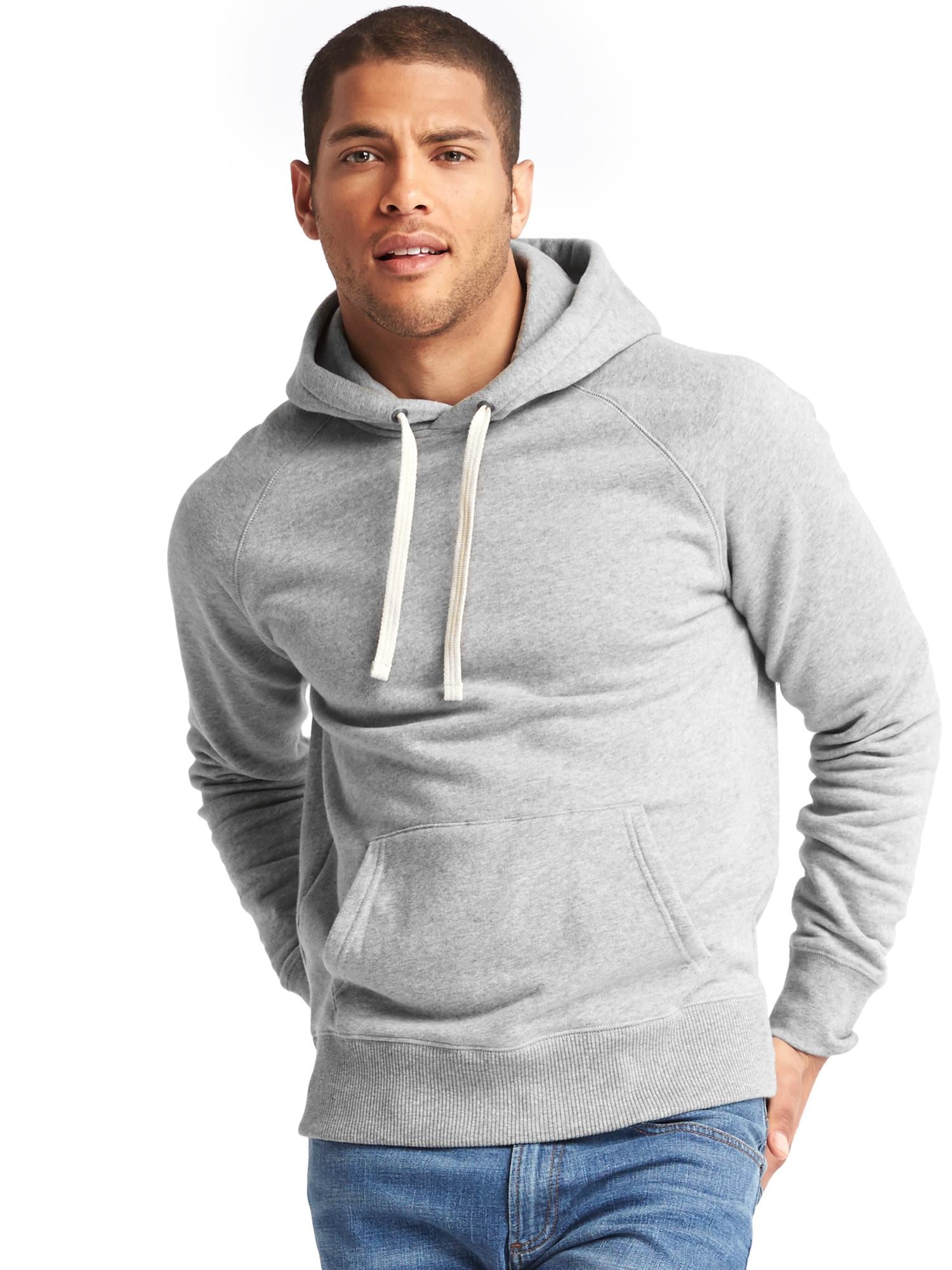 Fleece pullover hoodie