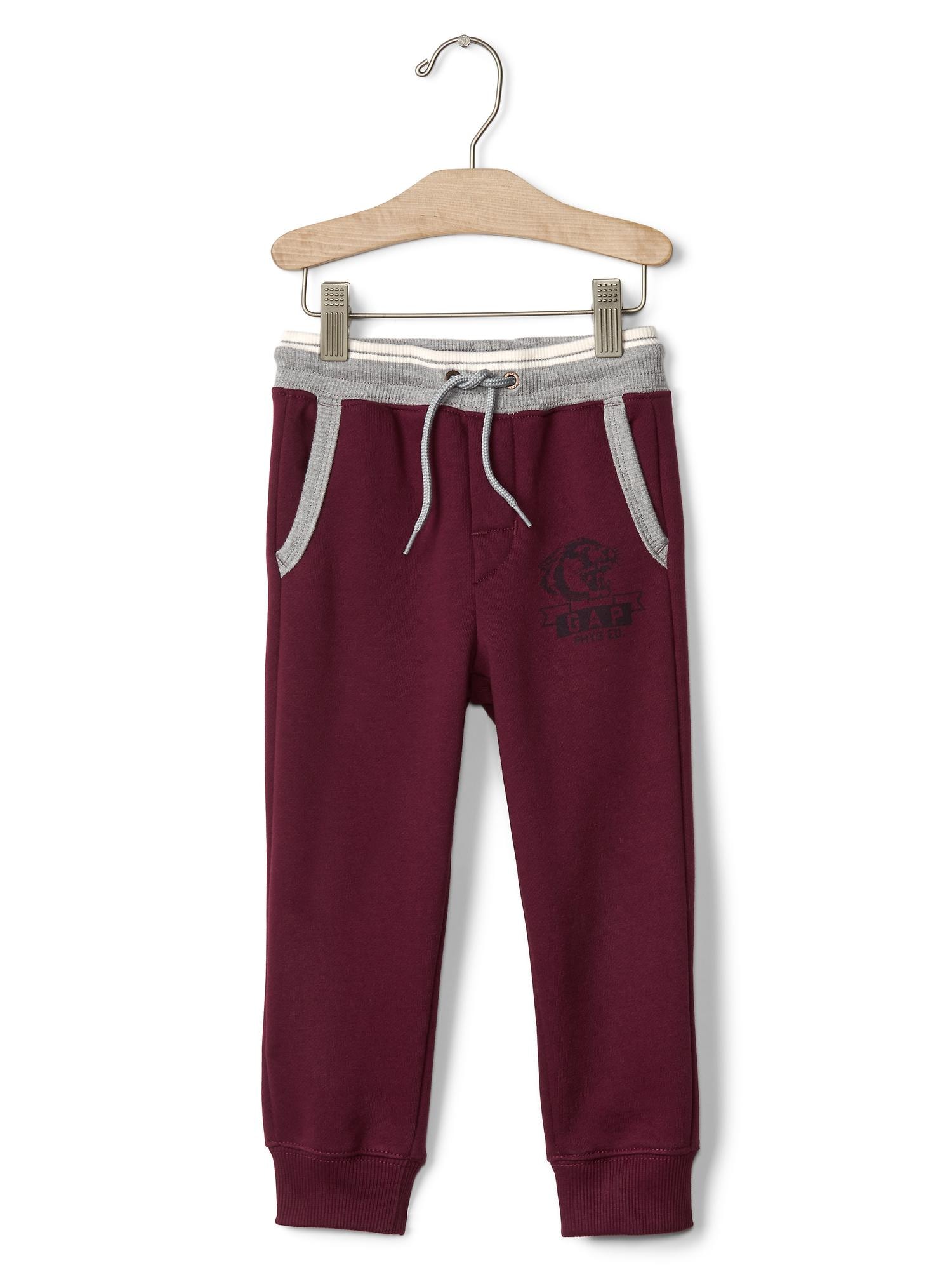 Athletic logo joggers