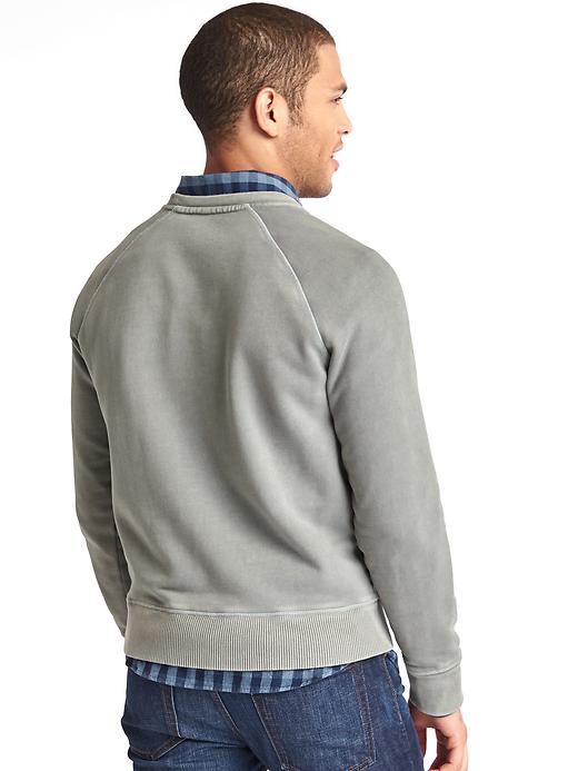 Image number 2 showing, Raglan fleece sweatshirt