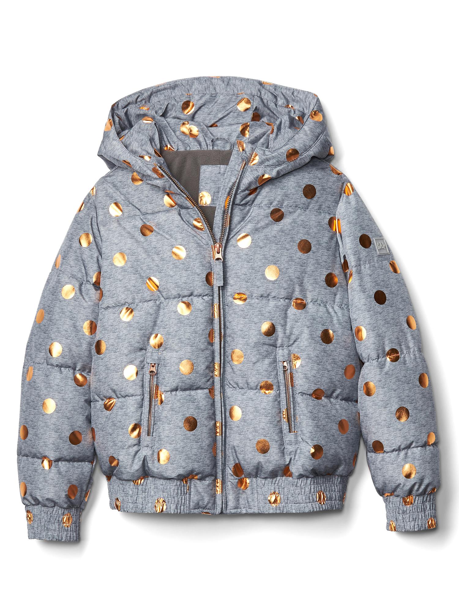 Gap shiny cheap puffer