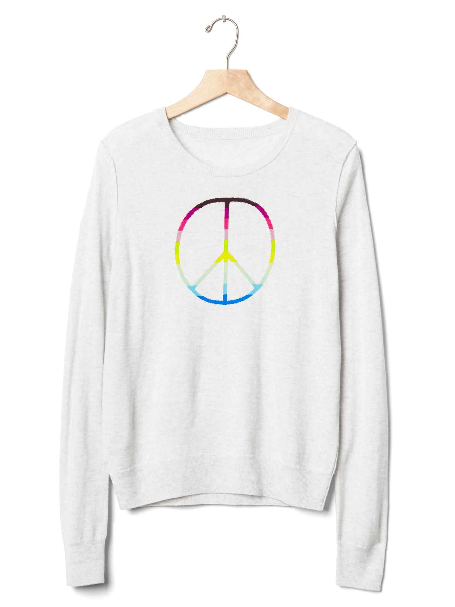 Gap deals peace sweater