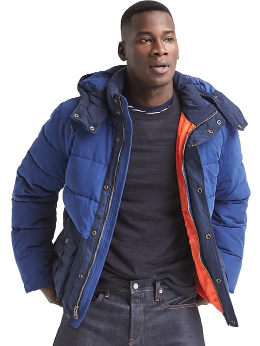 ColdControl Max heavyweight hooded puffer coat Gap