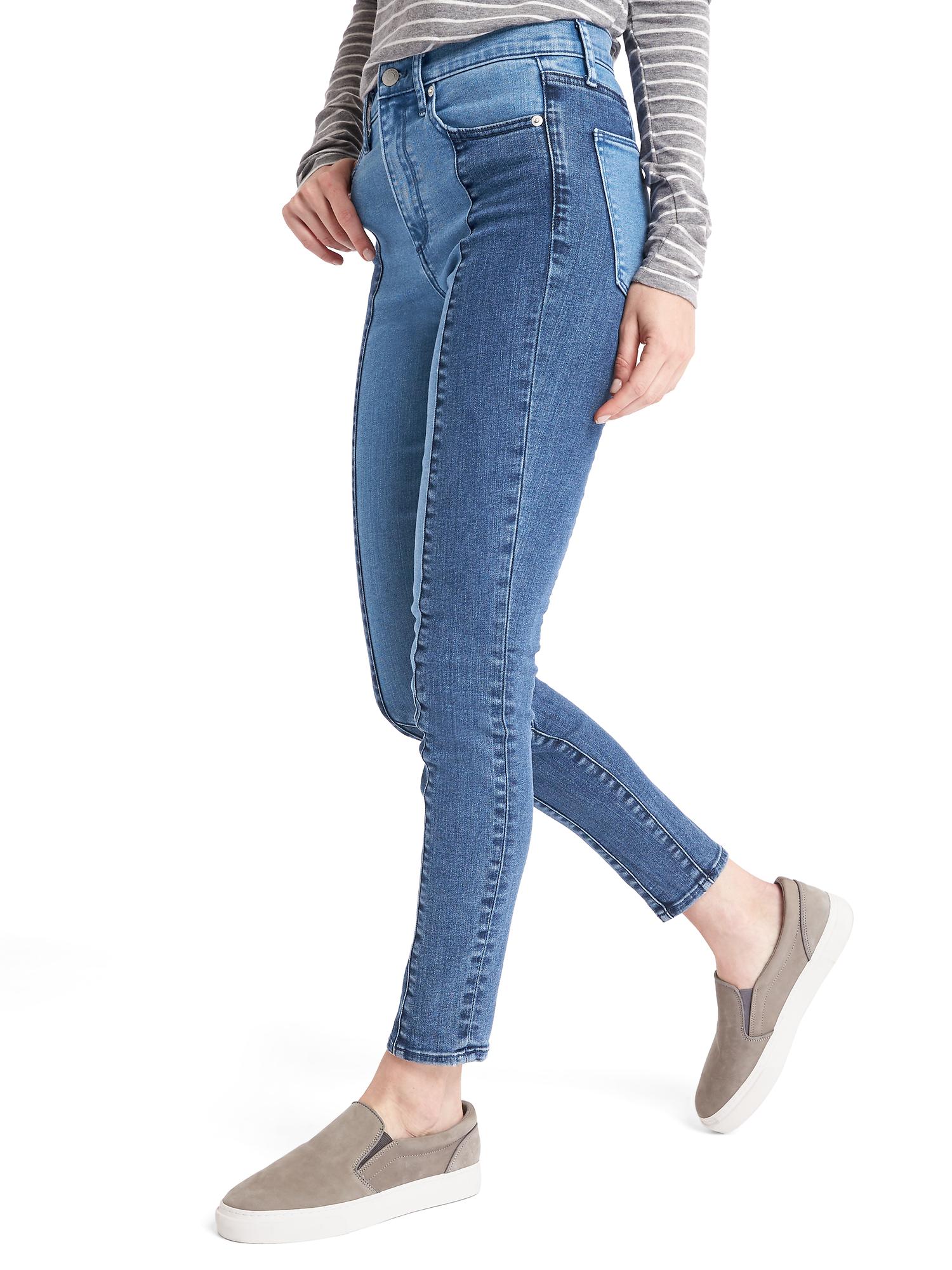 Gap true skinny hot sale super high rise crop