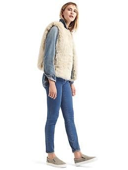 Gap hot sale fur vest