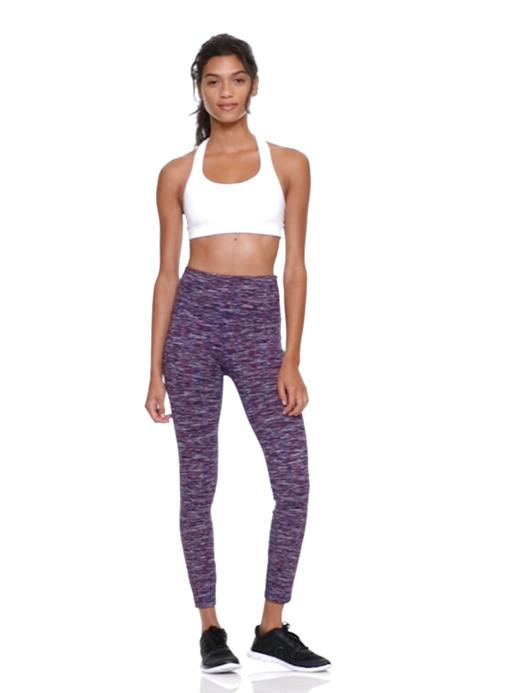 GapFit High Waisted Ribbed Blackout Leggings, If You're in the Mood to  Shop, Here's What's Good on Sale Right Now