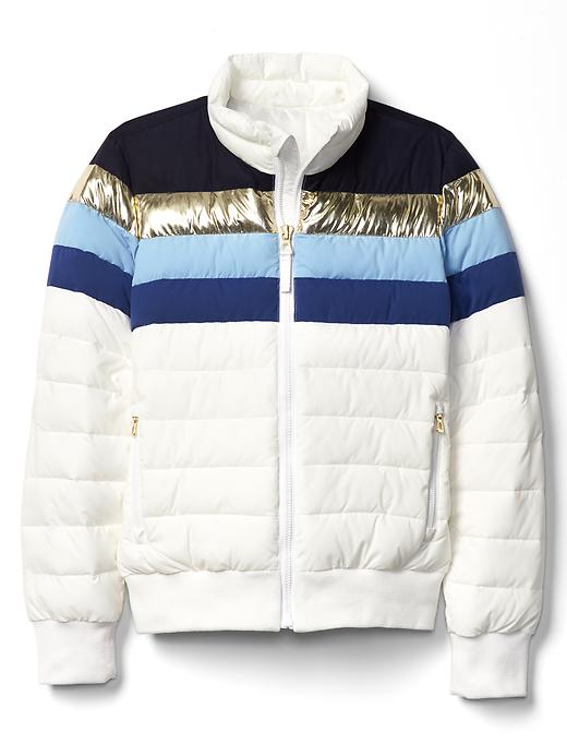 Image number 6 showing, ColdControl Lite stripe puffer jacket