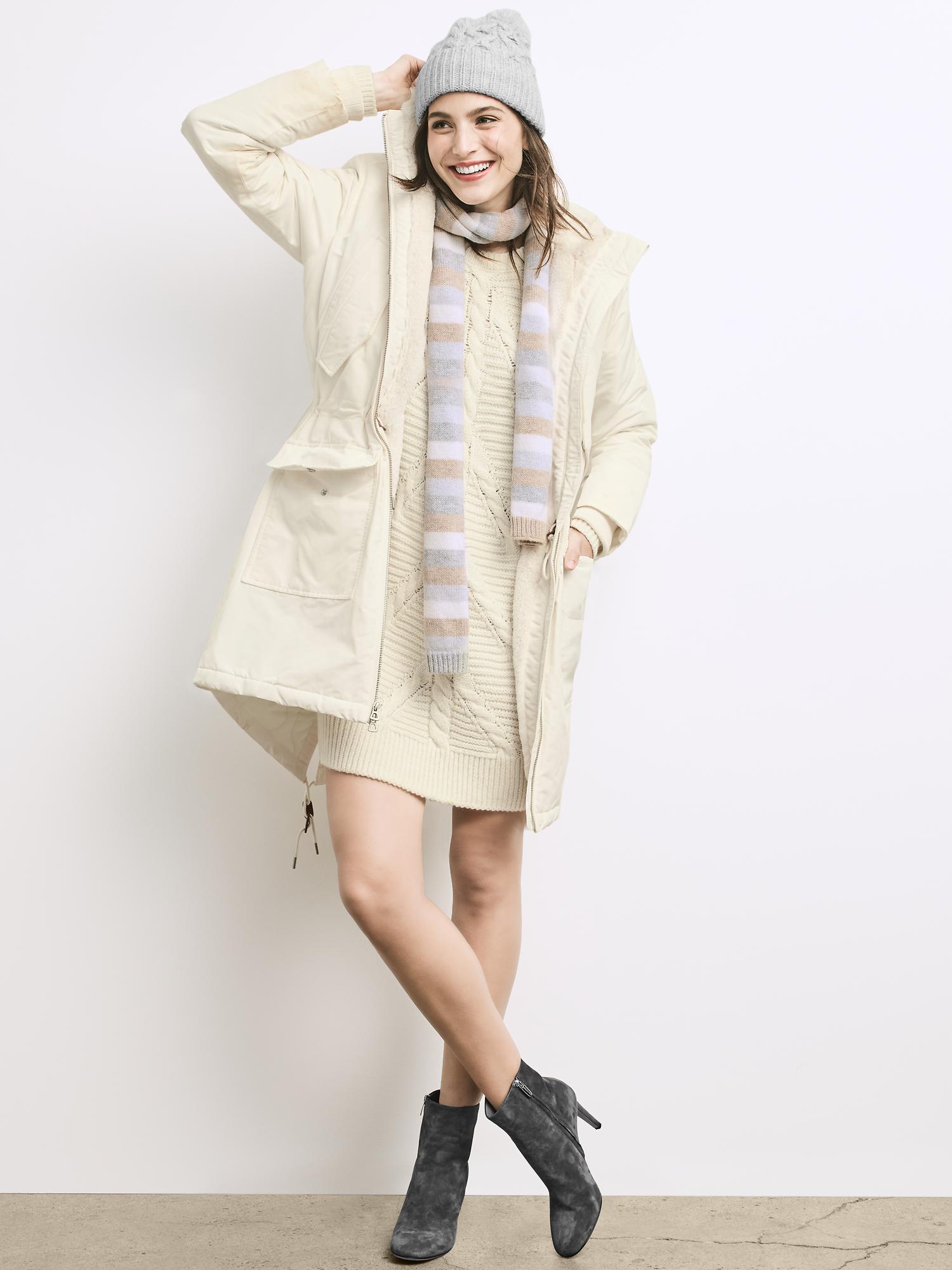 Gap luxe store parka