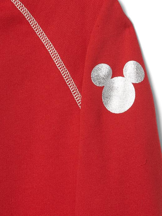 Image number 2 showing, GapKids &#124 Disney Mickey Mouse embellished colorblock hoodie