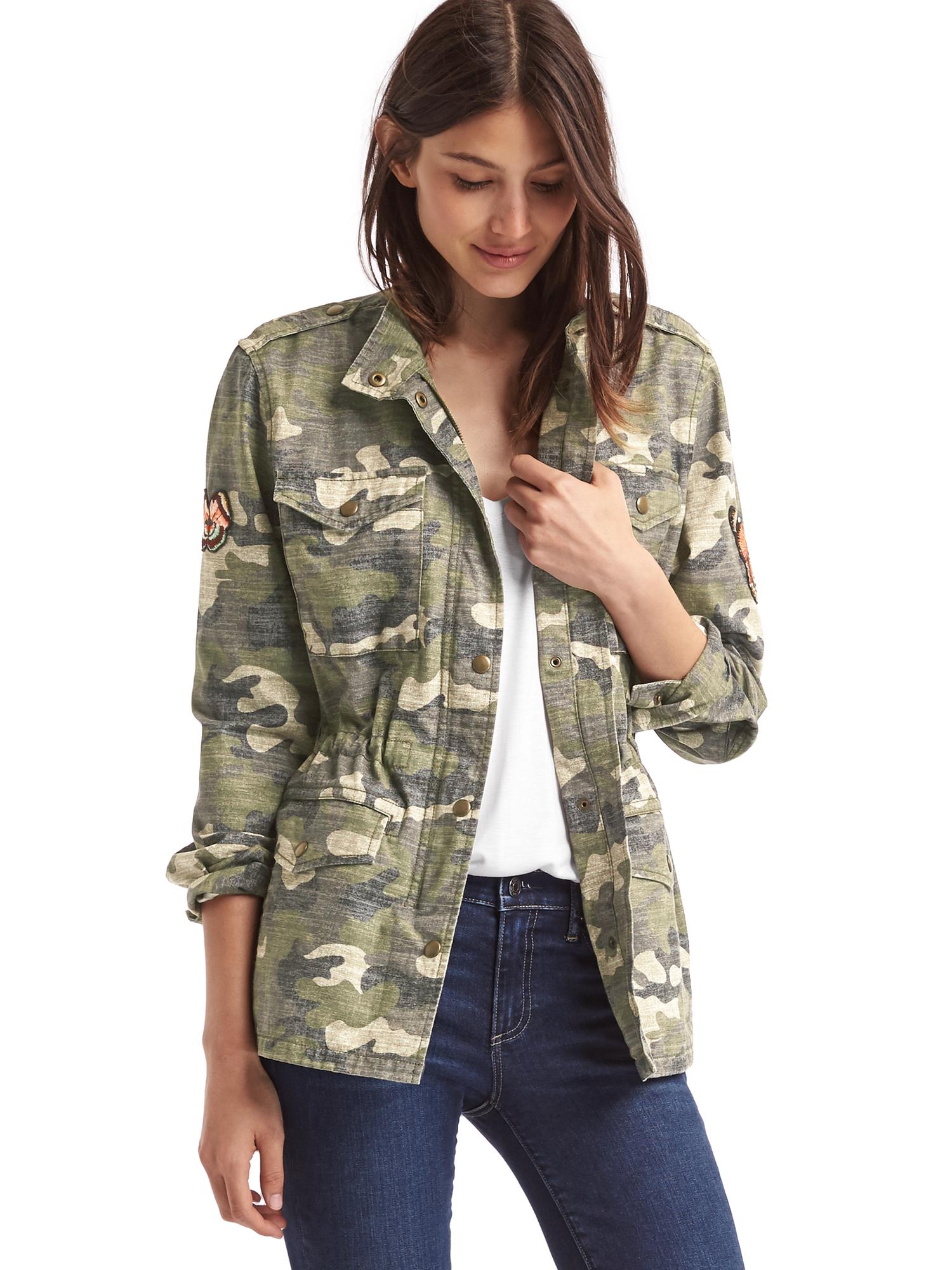 long camo utility jacket