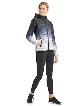 Gap ombre outlet puffer jacket