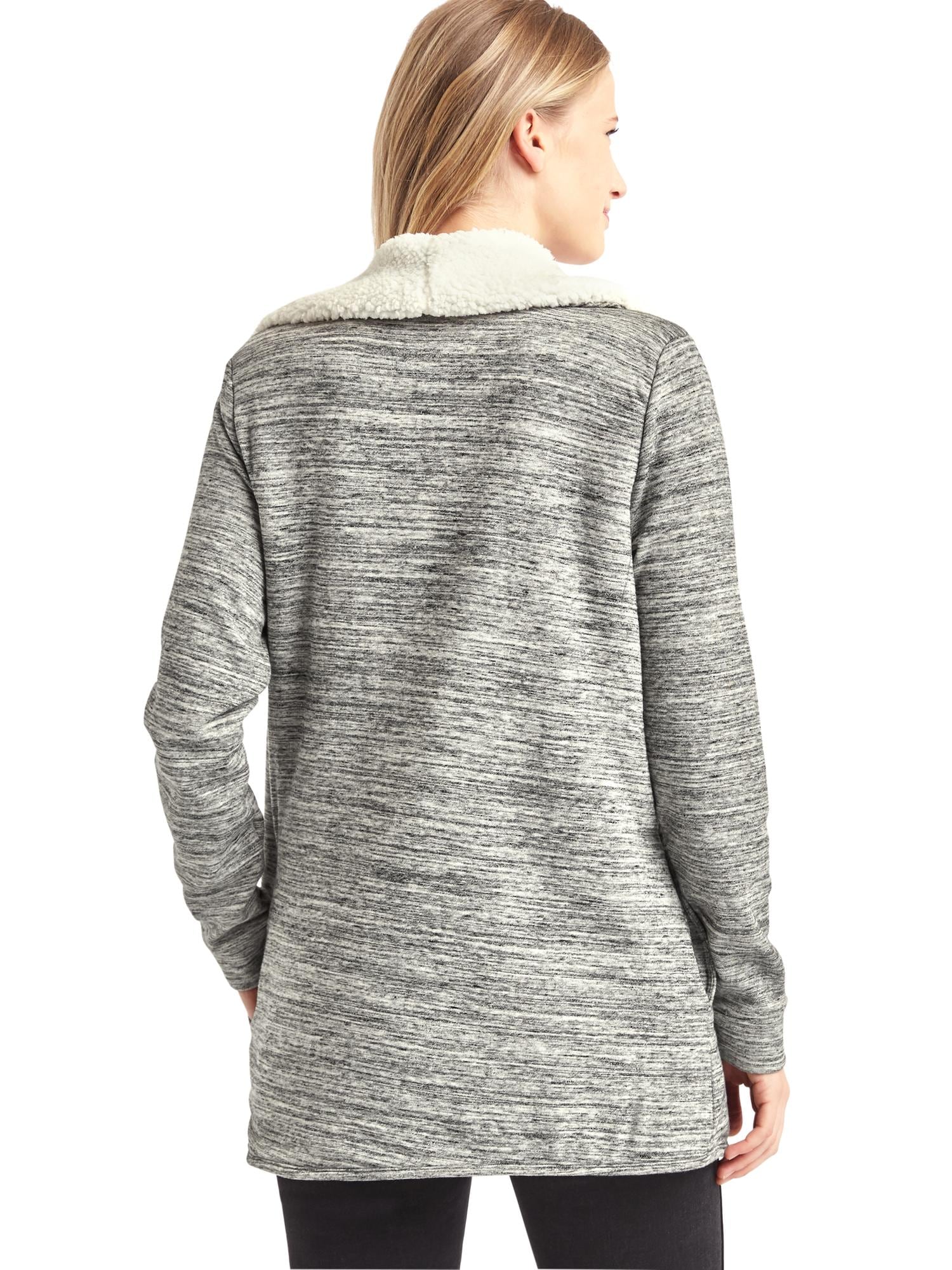 Gap sherpa lined clearance cardigan