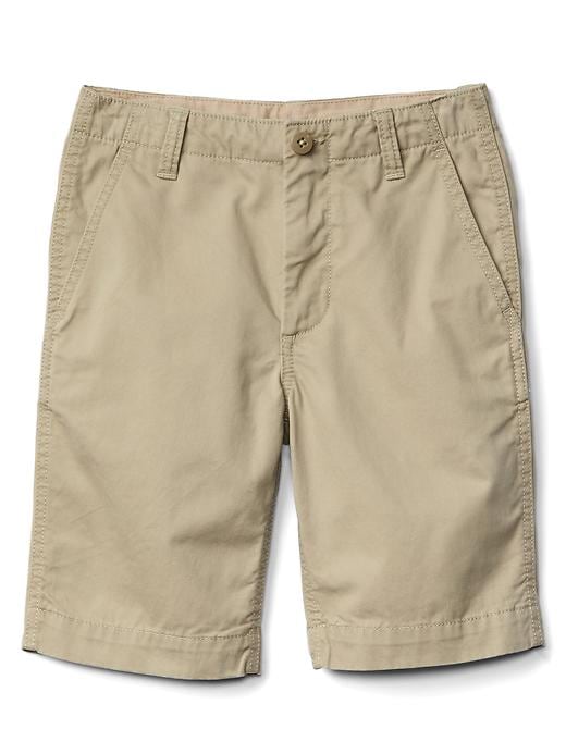 View large product image 1 of 1. Flat front shorts