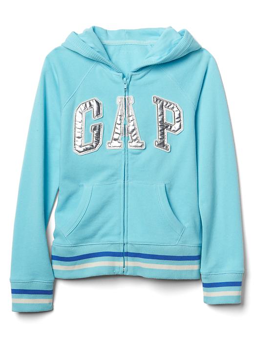 Image number 1 showing, Logo terry zip hoodie