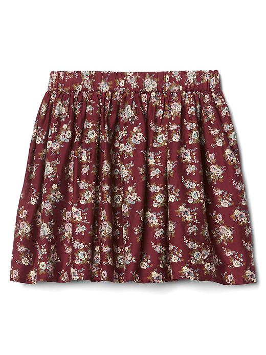 View large product image 1 of 1. Floral flippy skirt