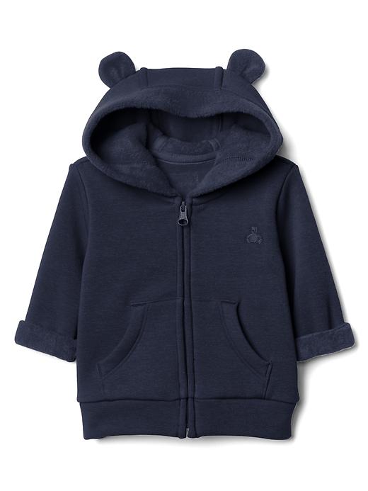 Image number 5 showing, Cozy bear zip hoodie