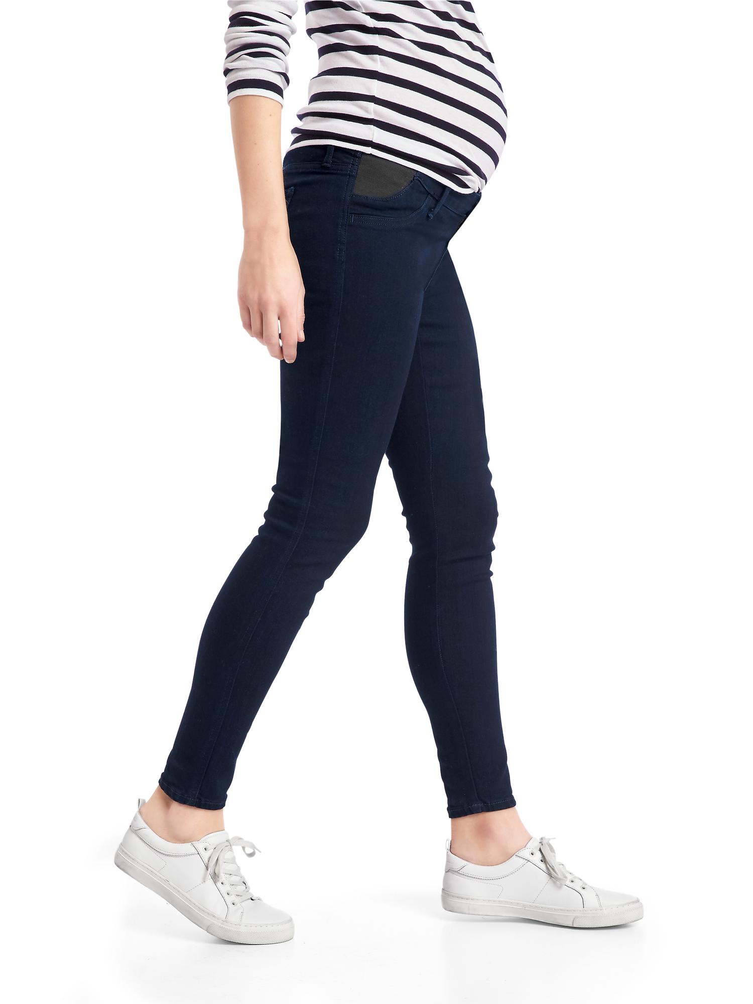 Maternity inset panel easy jeggings