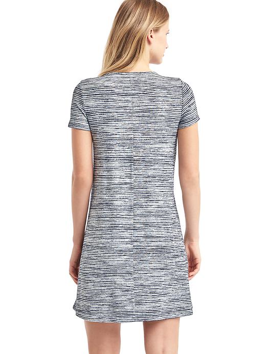 Image number 2 showing, Softspun knit stripe t-shirt dress