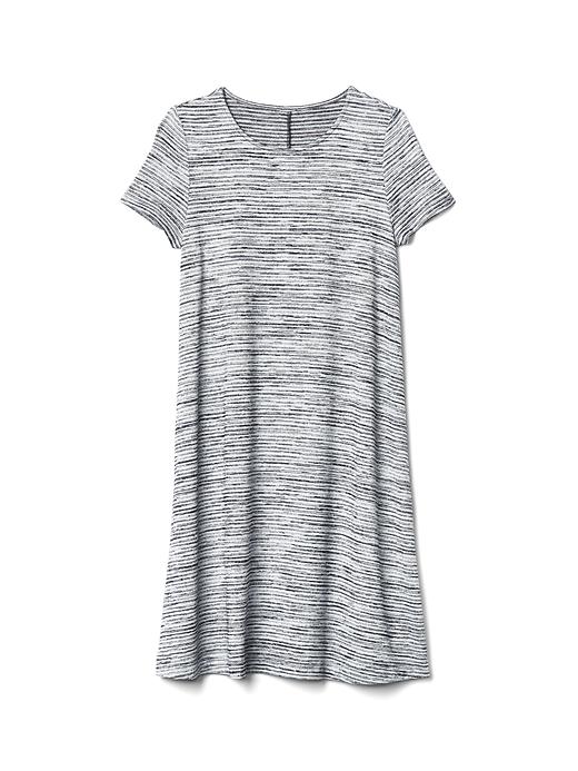 Image number 6 showing, Softspun knit stripe t-shirt dress