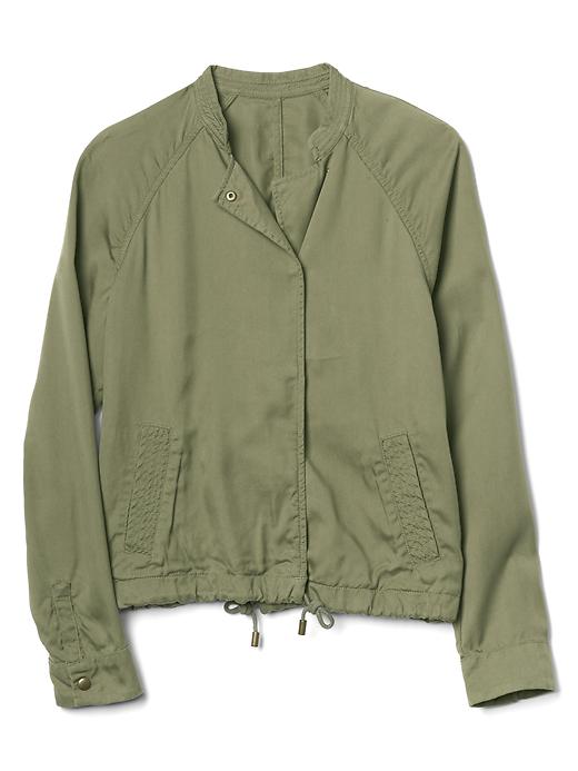 TENCEL™ drapey drawstring jacket | Gap