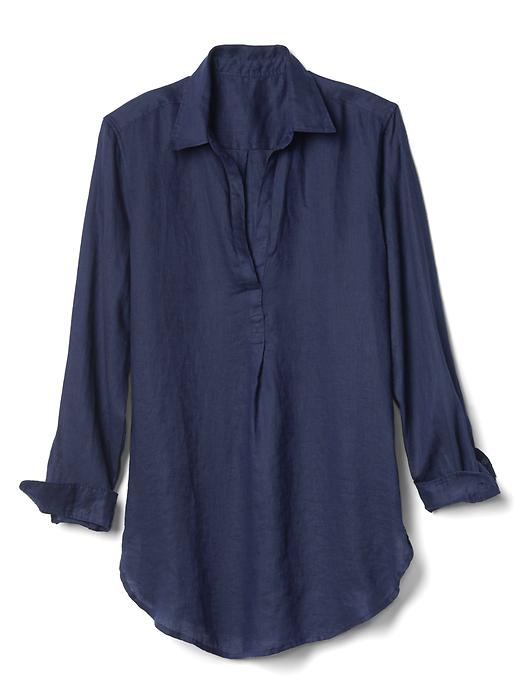 Linen popover tunic | Gap