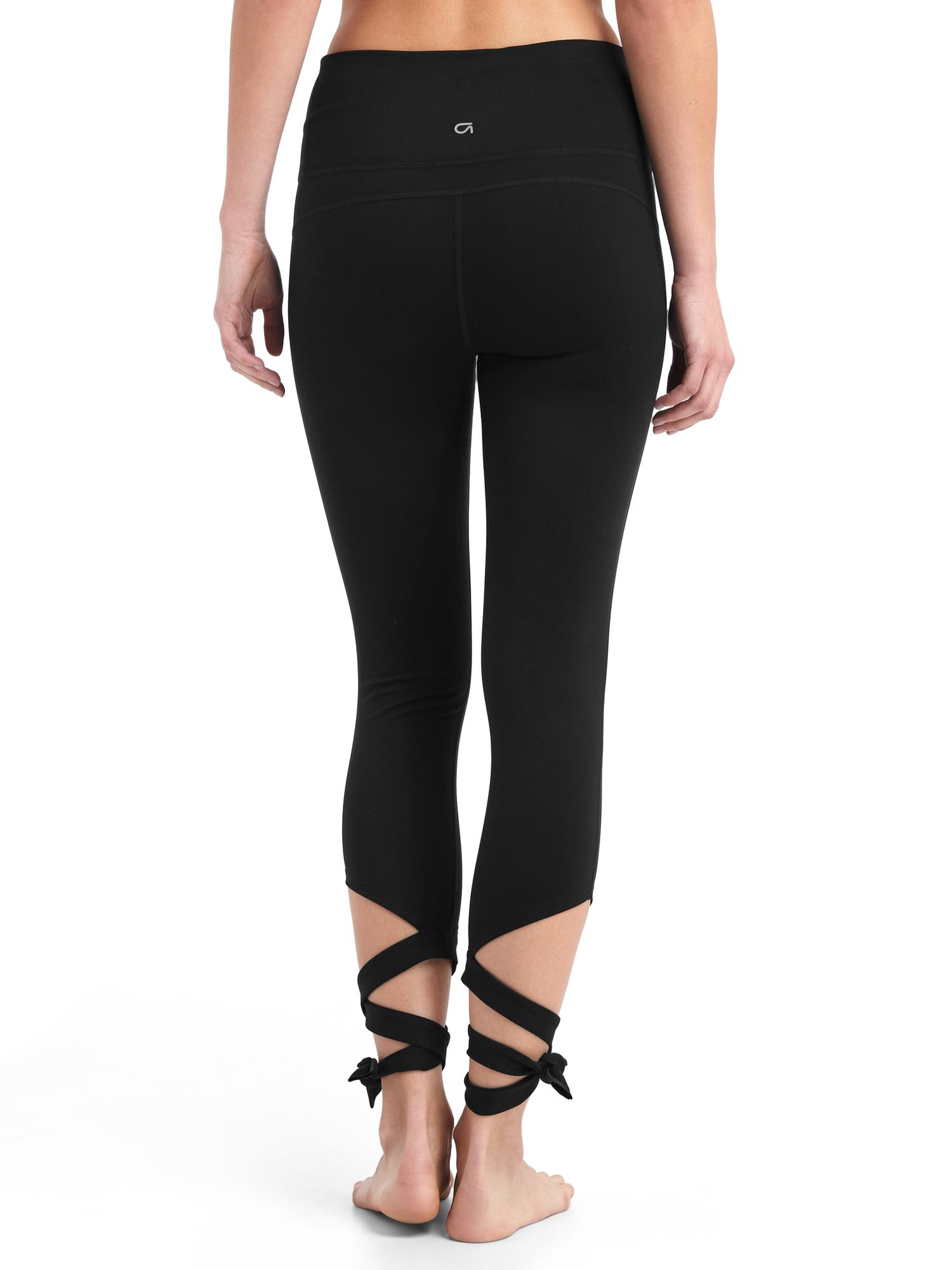Gap Fit Blackout Leggings Womens Size S 4/27 6/28 Black Yoga Pants Ombre