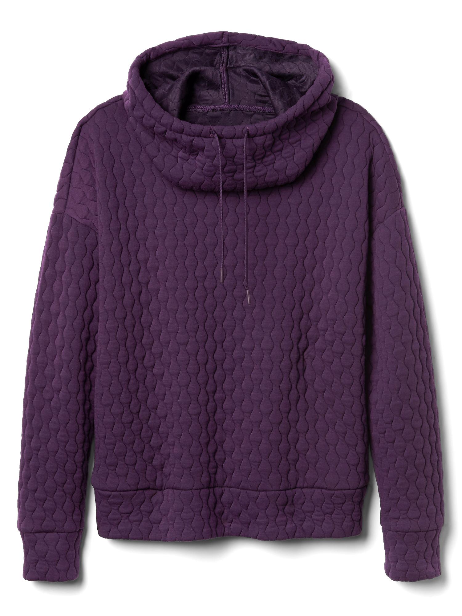 Gap jacquard funnel neck sweatshirt sale