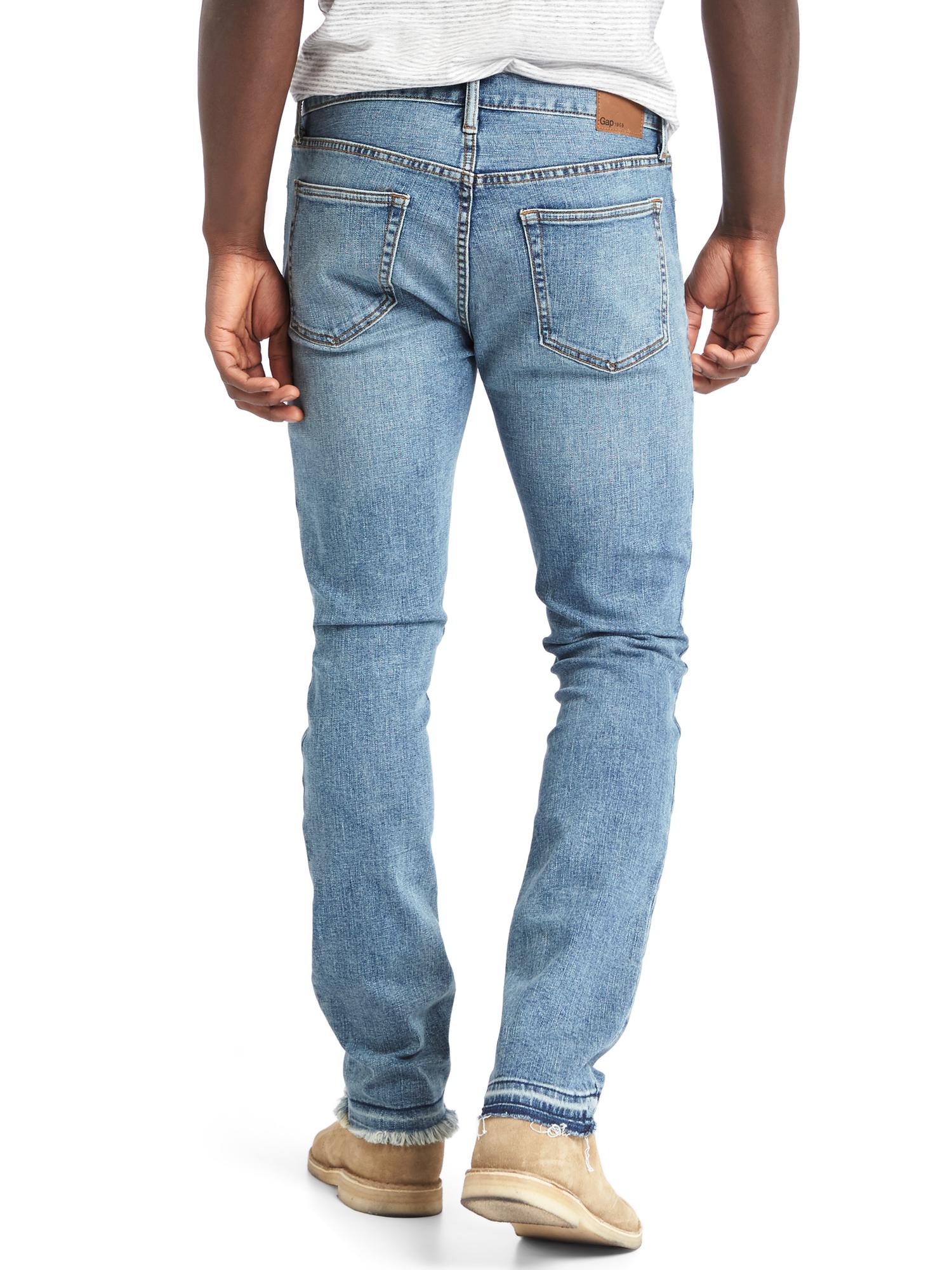 Shadow patch skinny fit jeans | Gap