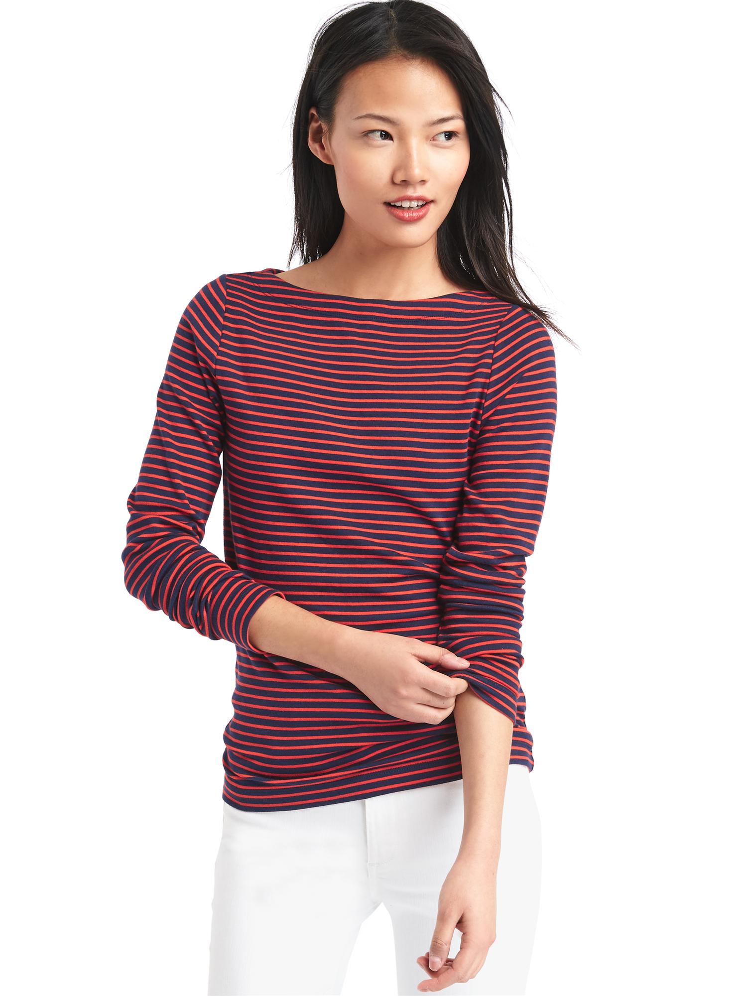 gap the bowery supersoft boat neck