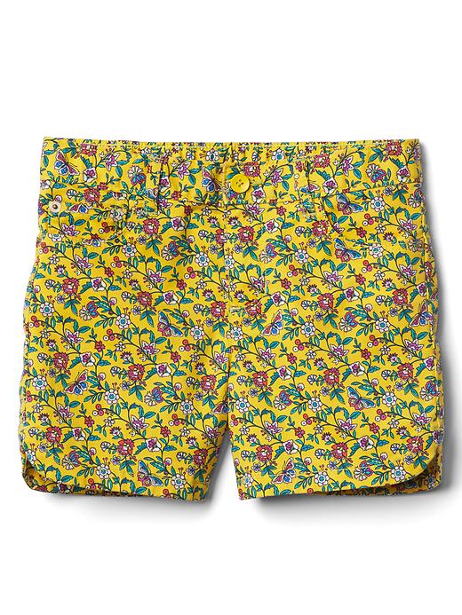 View large product image 1 of 1. Twill midi shorts
