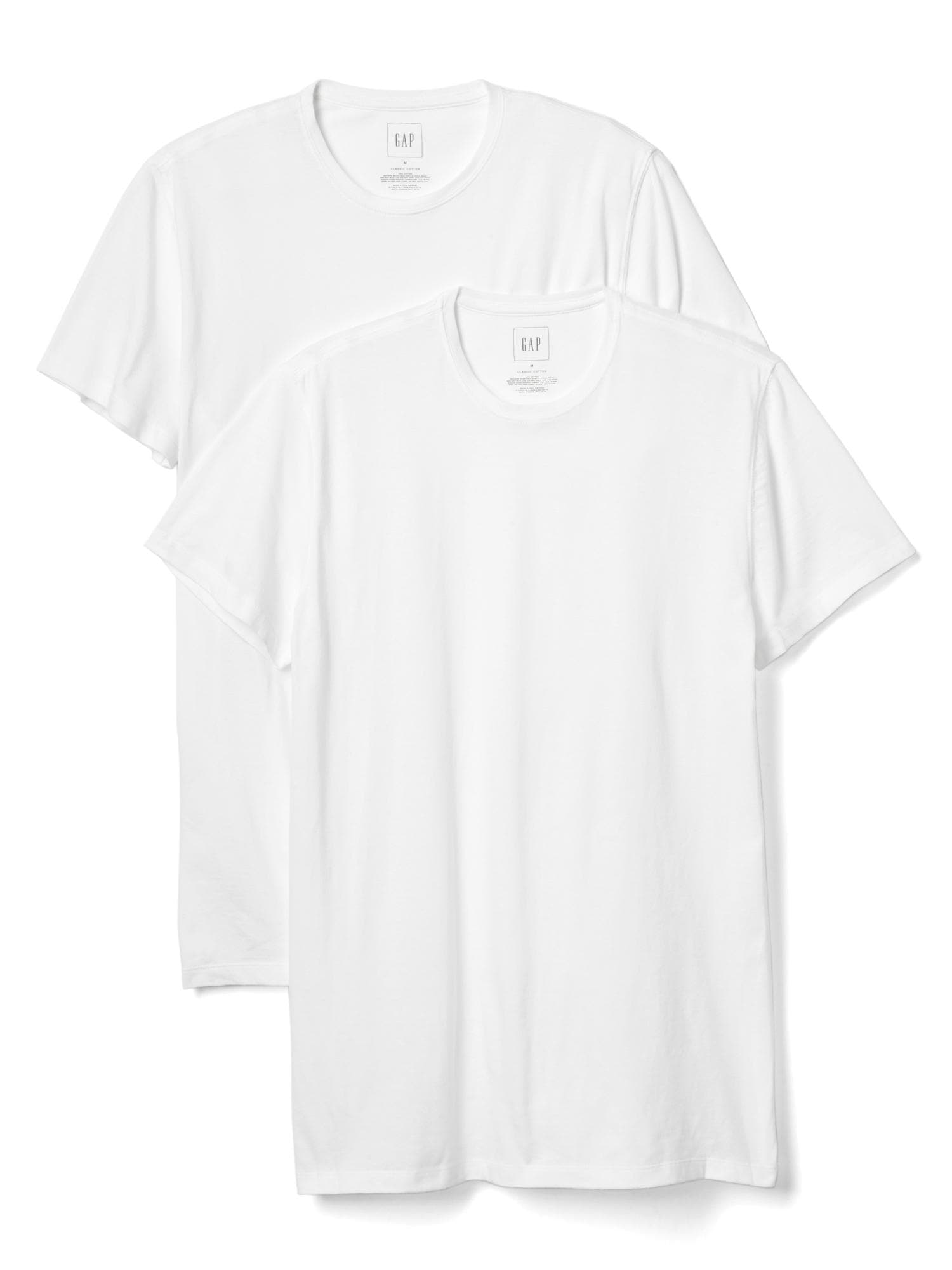 Gap Classic T-shirt (2-pack) In White