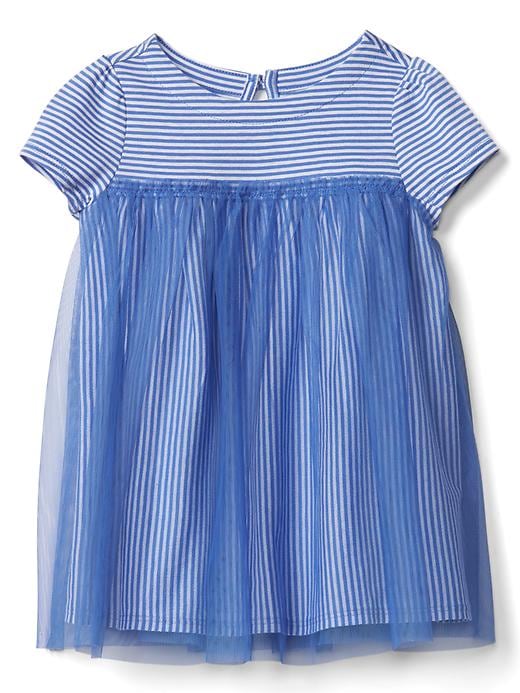 Short Sleeve Tulle Dress | Gap