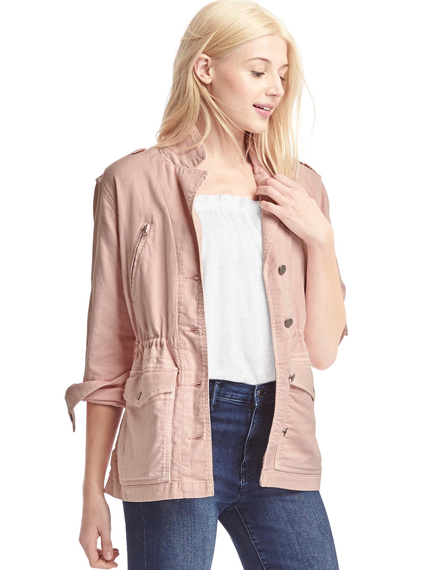 Tencel on sale utility jacket