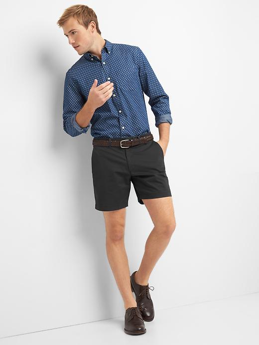 Image number 3 showing, 7" Twill Shorts with GapFlex