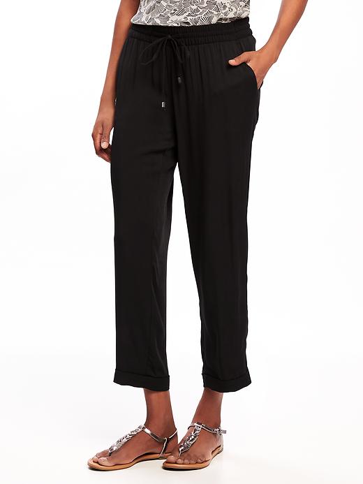 Buy Mid-Rise Soft Pants for Women on ezbuy SG