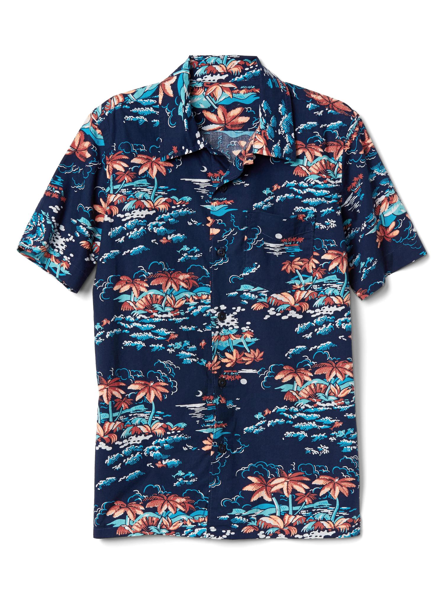 Tropic island short sleeve shirt | Gap