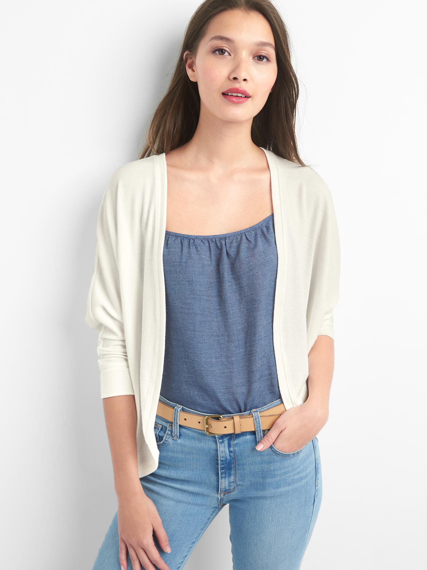 Softspun Open-Front Cardigan