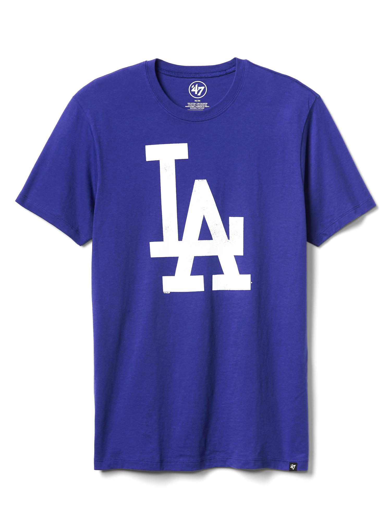 LA Dodgers T Shirt, Medium Blue Nike Tee, Los Angeles Dodgers Baseball Shirt