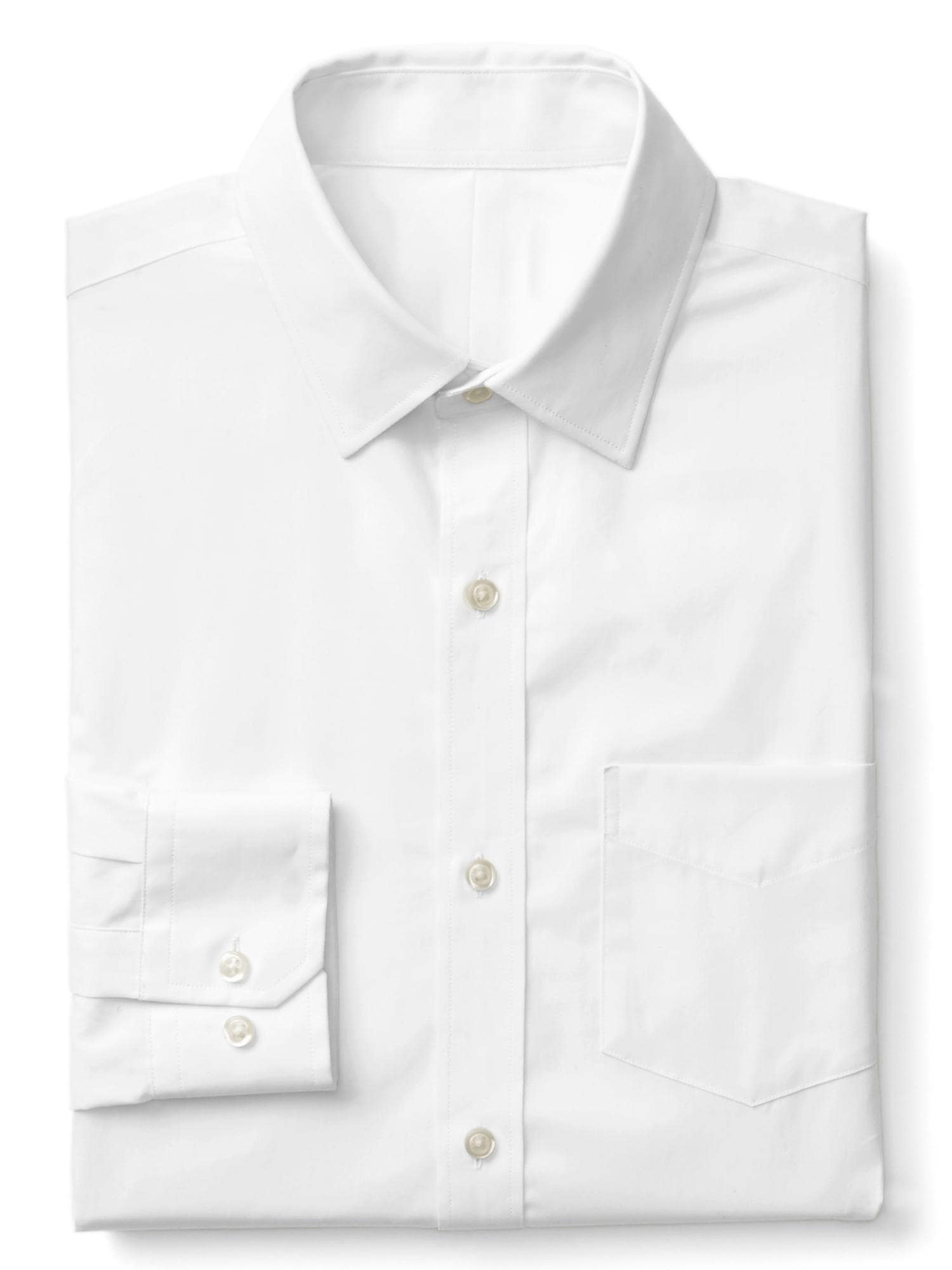 Wrinkle-resistant standard fit shirt | Gap