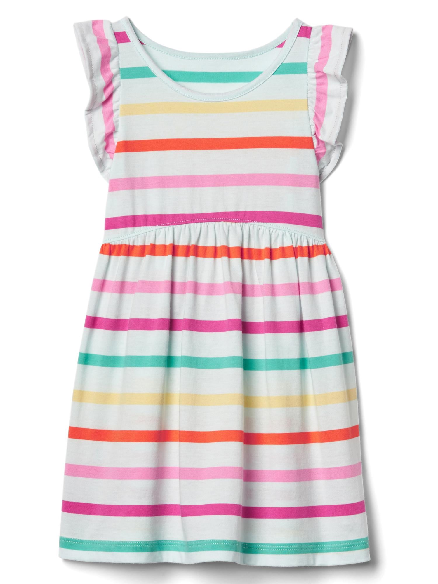 Print flutter dress | Gap