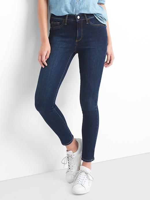Image number 1 showing, Washwell Mid Rise Favorite Ankle Jeggings