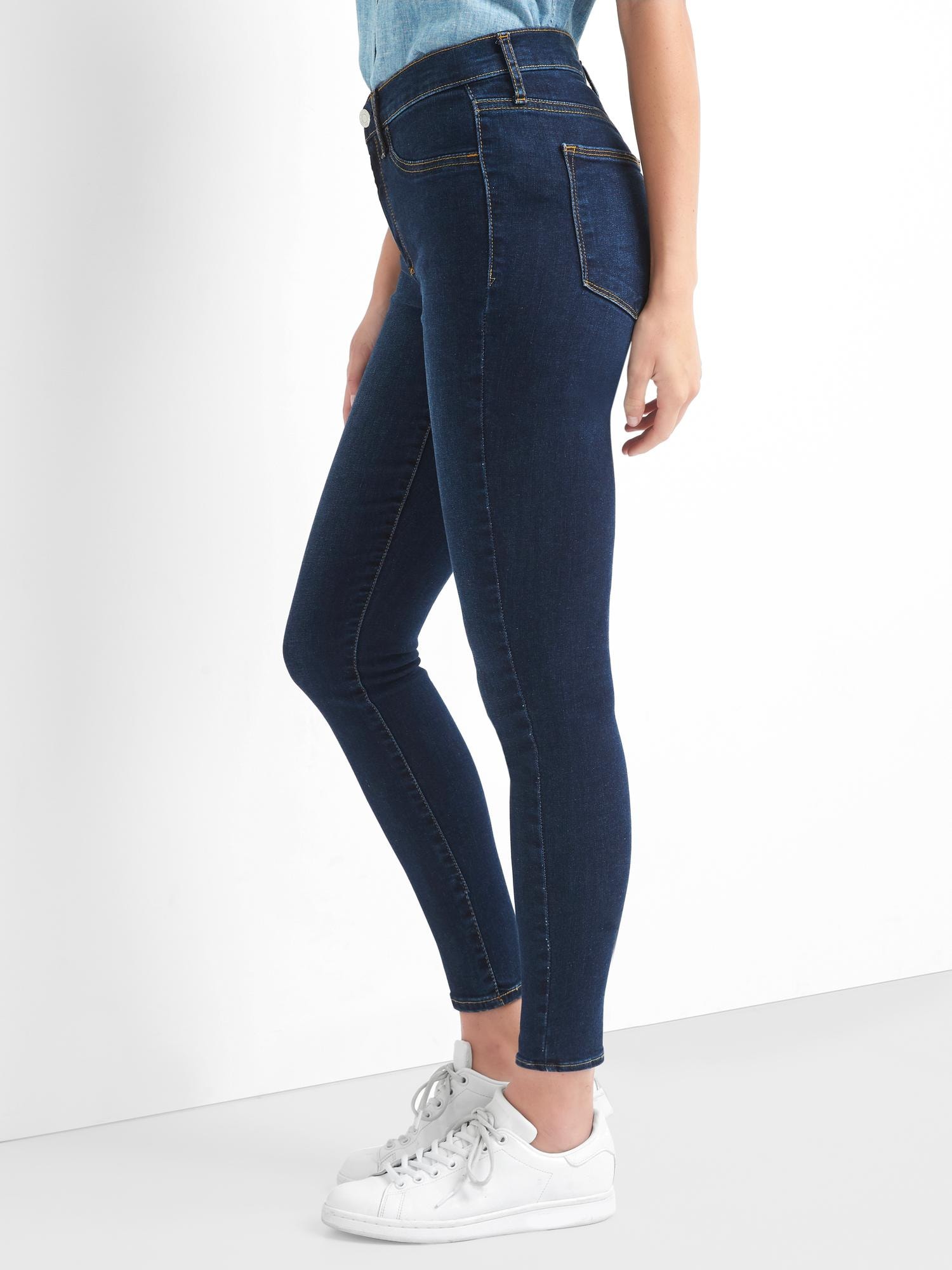 Washwell Mid Rise Favorite Ankle Jeggings